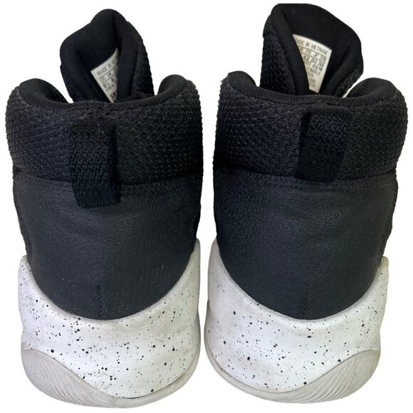 Adidas Mens Cloudfoam Streetfire Basketball Shoes Sz 8.5 Black Mid Top Athletic - Picture 6 of 12